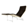 Retro Vintage Ikea Chrome Lounger Chaise Lounge Chair Danish Mid Century 70s 80s