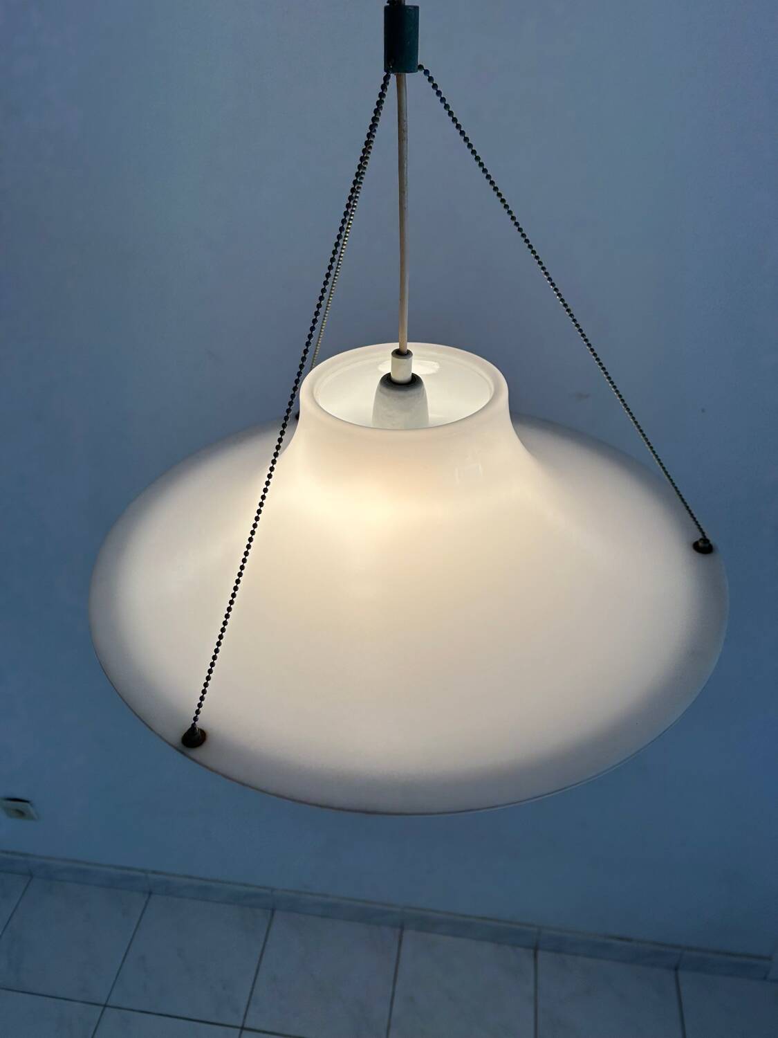 Vintage pendant Yki Nummi Sky flyer for Orno