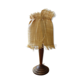 Natural wood lamp