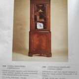 Chippendale corner display case