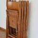 Set of 4 folding chairs in wood 70