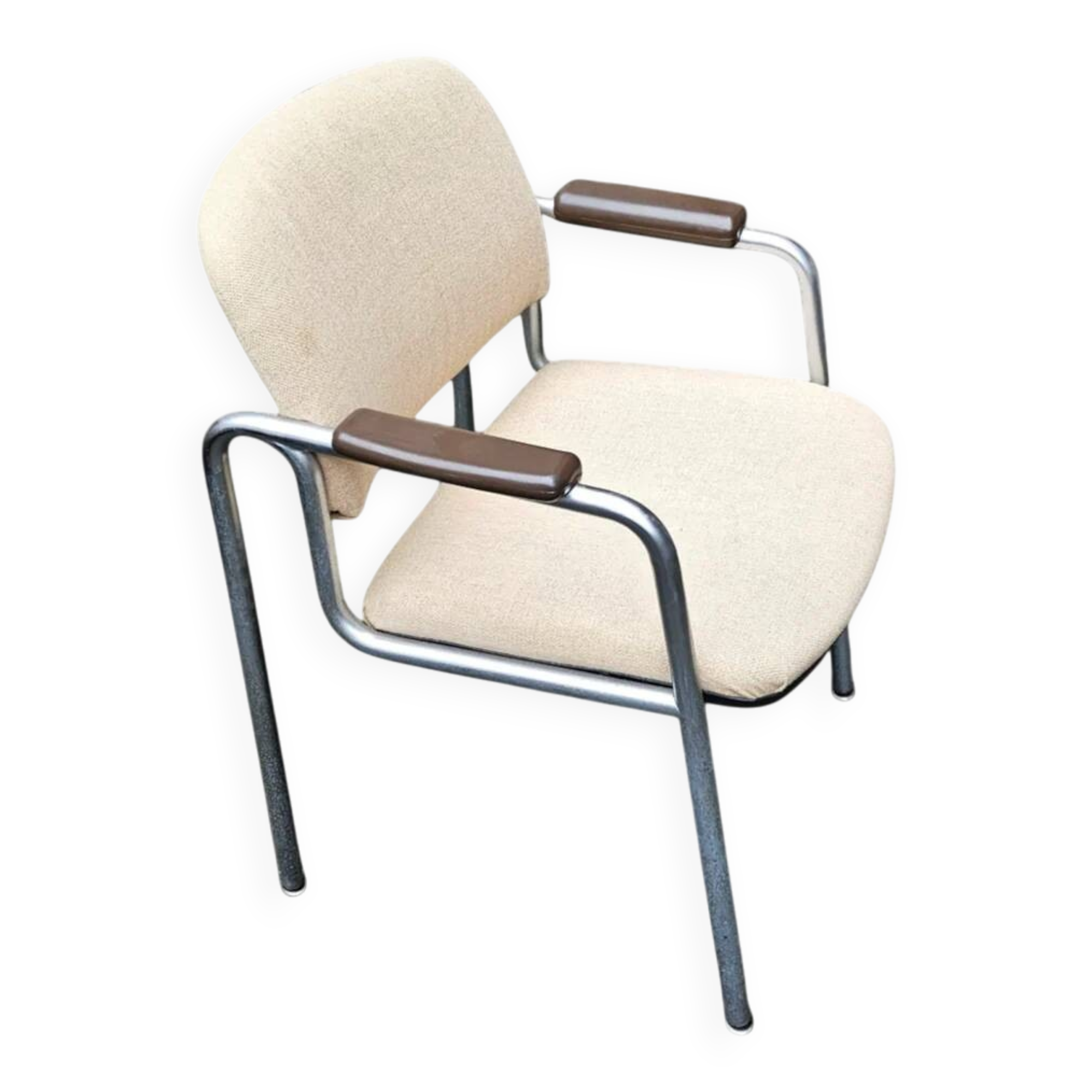 6 x rare arm chair / Röder und Söhne / 1970s / probably by Miller Borgsen