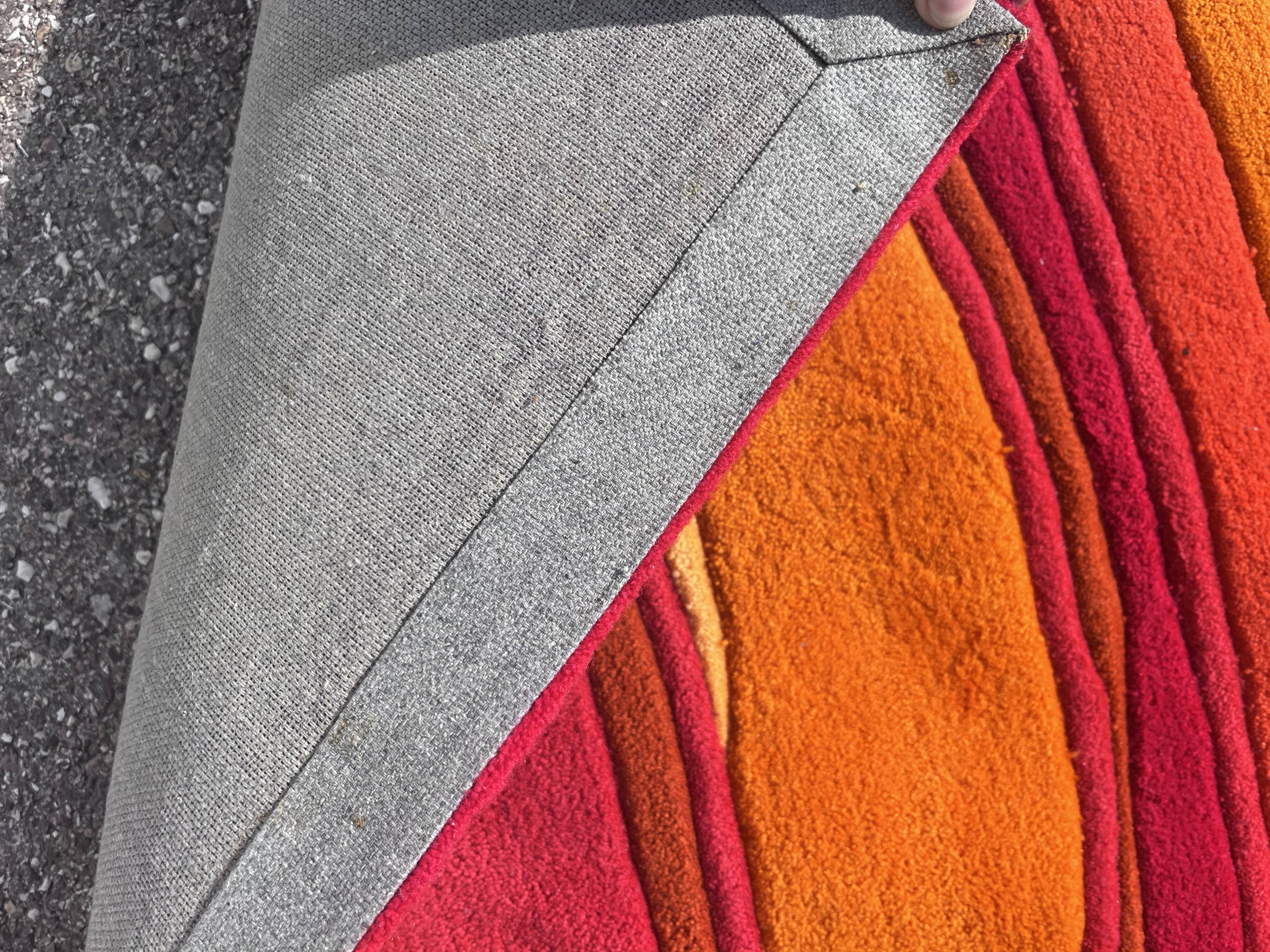 Pop striped carpets, 140x200 cm