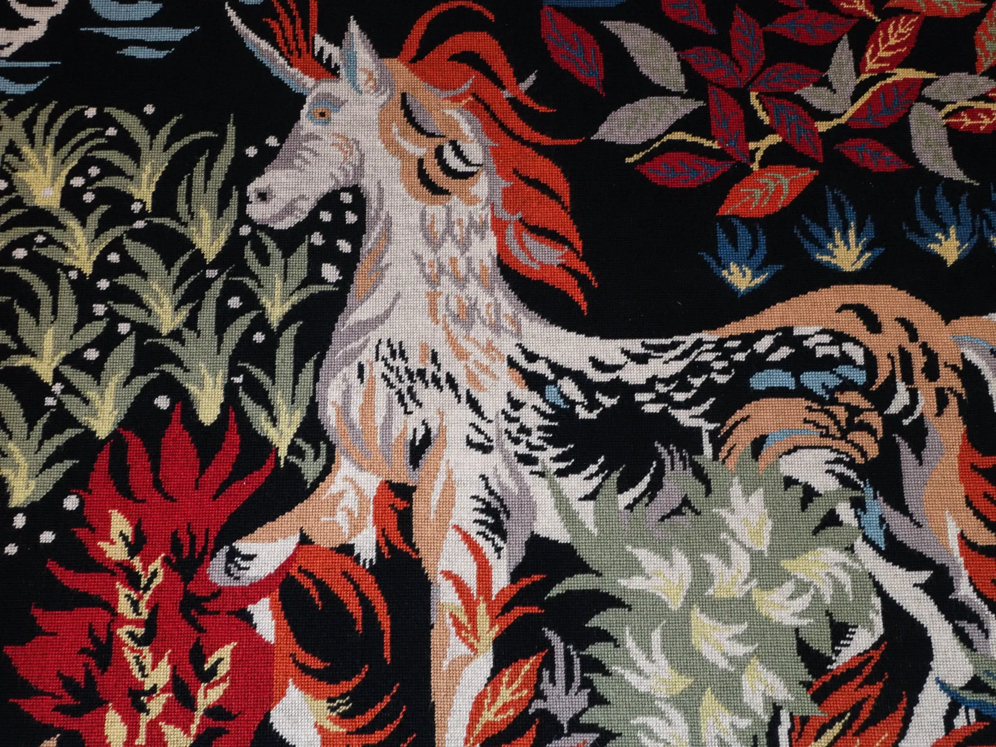Large tapestry in the style of Jean Lurçat