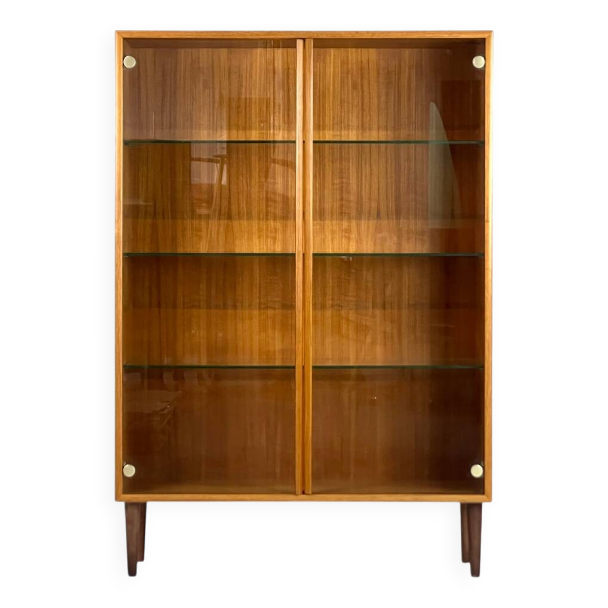 Buffet haut vintage en teck, design années 60/70