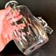 Elegant cut crystal carafe by Baccarat