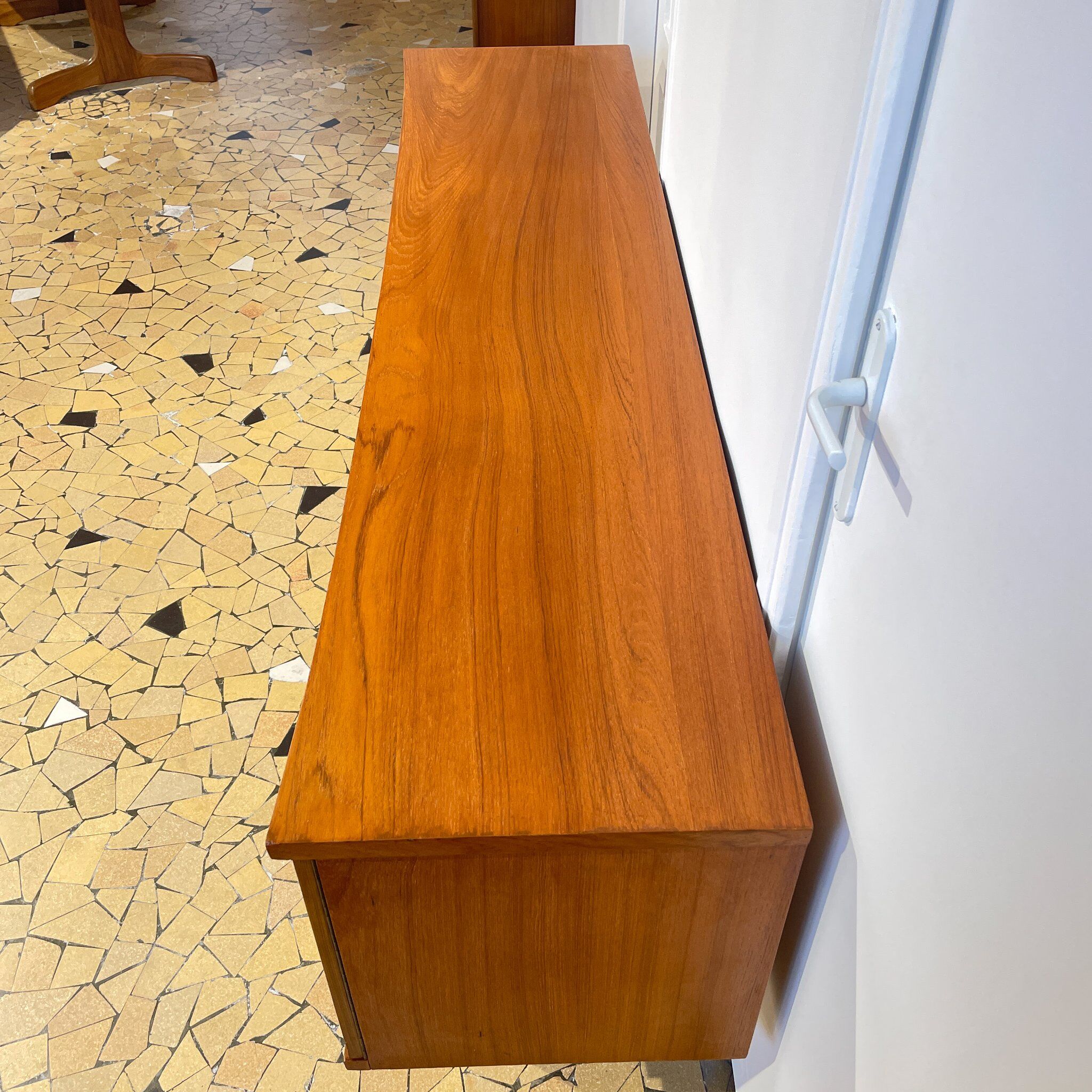 Light teak row 169cm