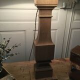 Ancient oak lamp