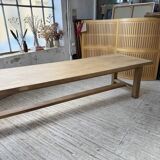 XXL solid oak farmhouse table 3.5m
