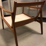 Danish MidCentury Teak Easy Chair by Ole Wanscher FD-109