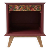 Bedside table with pomegranates