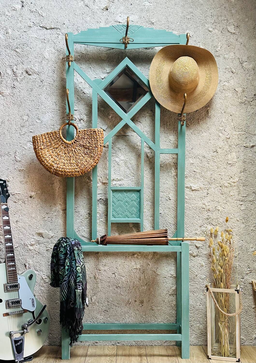 Art Deco coat rack cloakroom