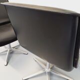Pair of vintage office armchairs from the 60s and 70s by Wilkhahn