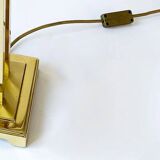 Brass table lamp by Onbekende