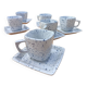 Ensemble de Tasses à Café Contemporaines