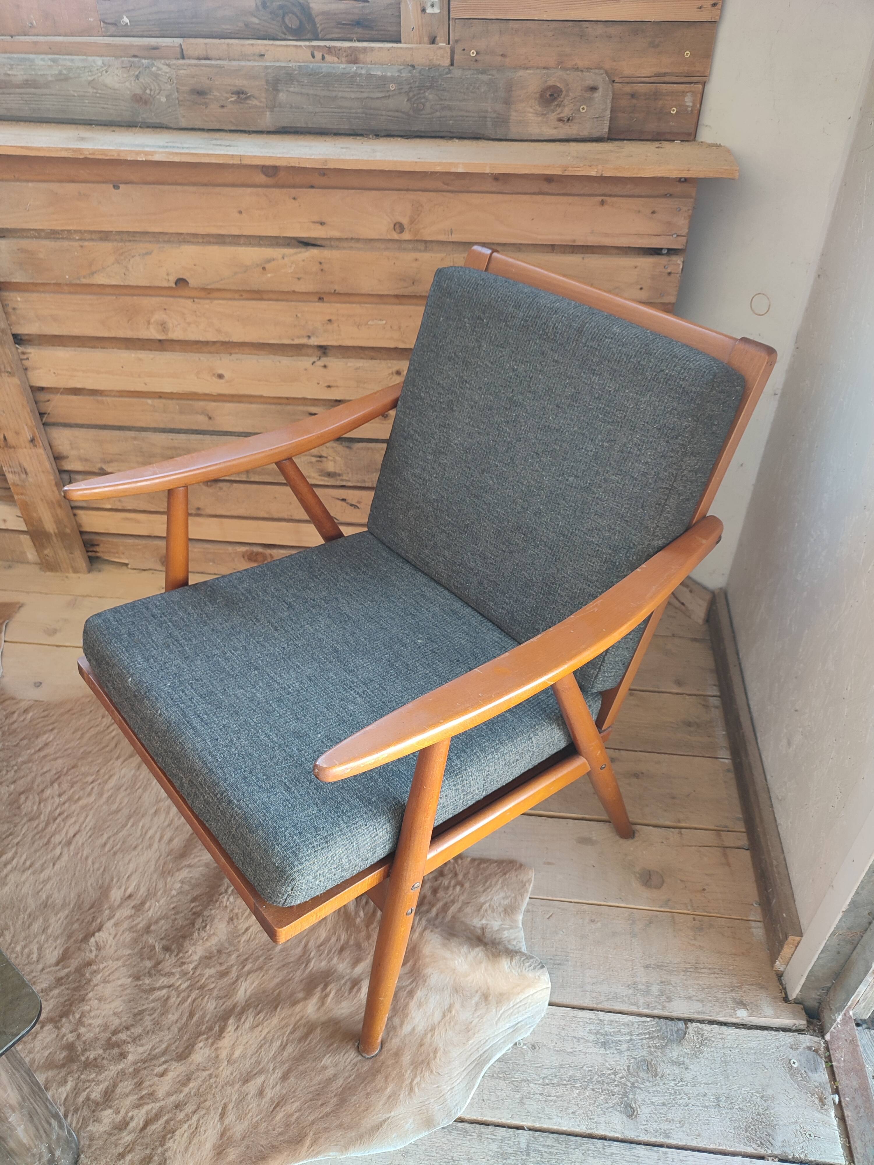 Fauteuil Thonet boomerang