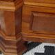 Large antique wardrobe in solid walnut