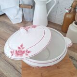 Pink Badonviller tureen
