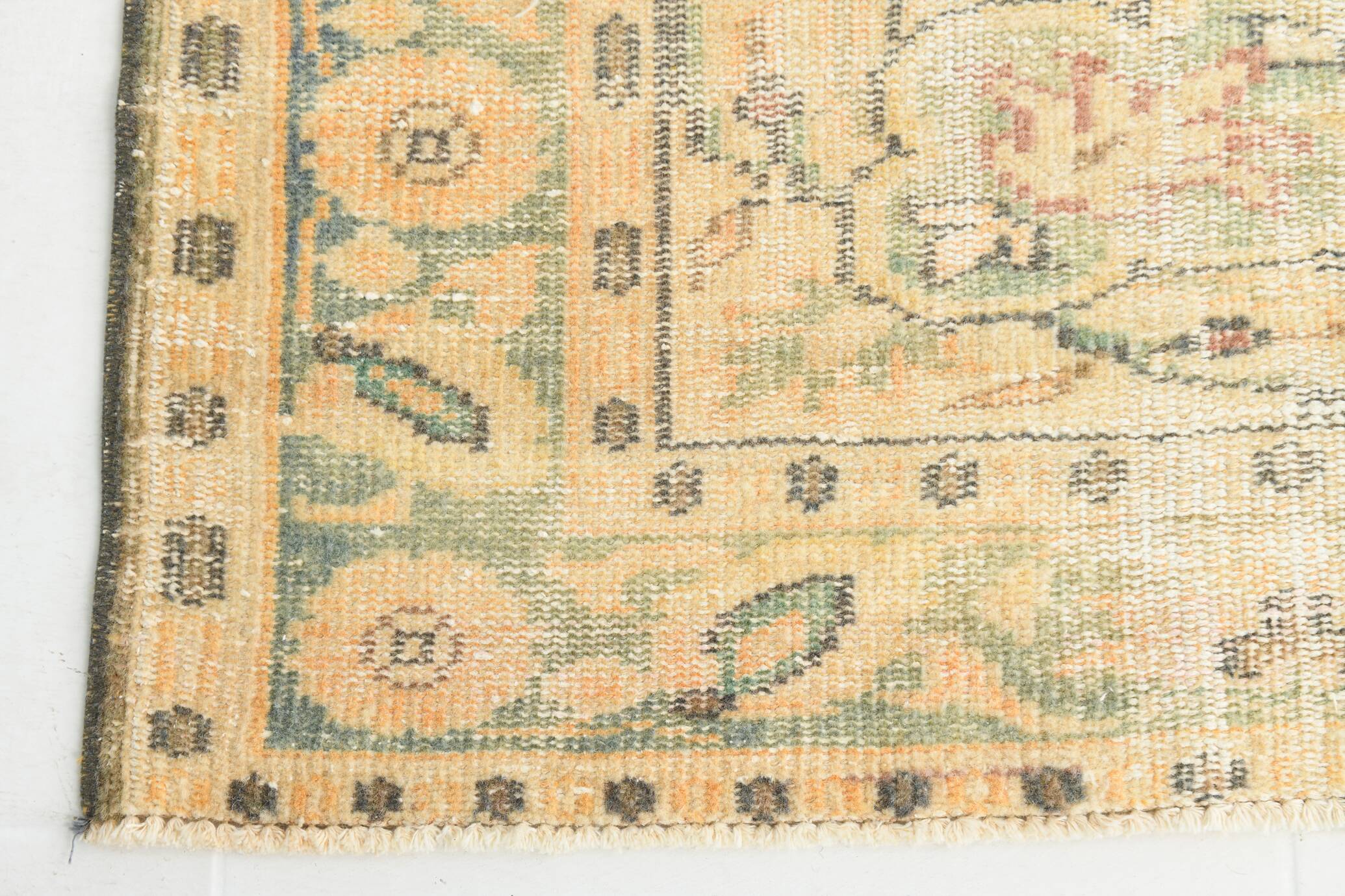 6x9 Oushak Area Rug, Soft Handwoven Rug, 172x276 Cm