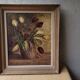 Huile sur bois, Les tulipes