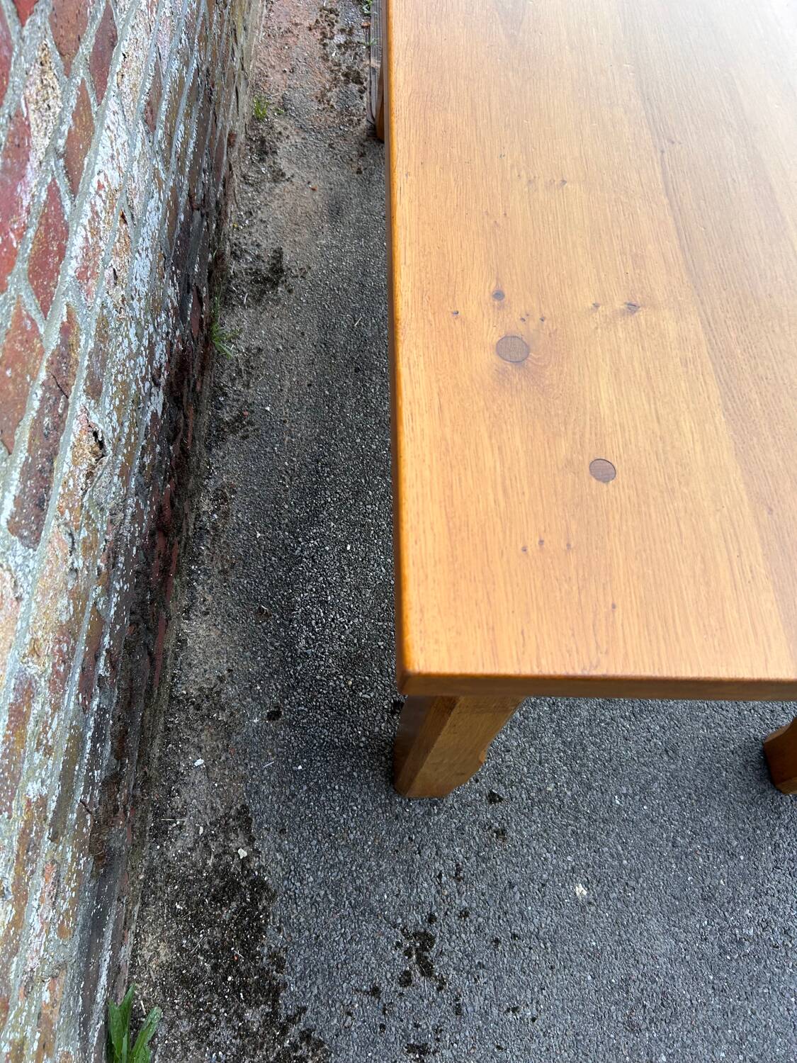 Beautiful oak farmhouse table