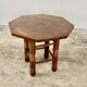 Breton octagonal oak table from the 20s and 30s
