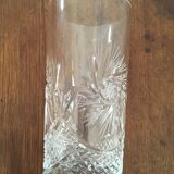 Six crystal glasses