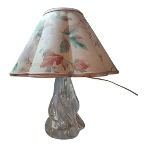 lampe vintage en cristal - 1960