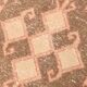 3x11 Vintage Runner Rug, Peach Color Rug, Vintage Runner Rug, 91x328Cm
