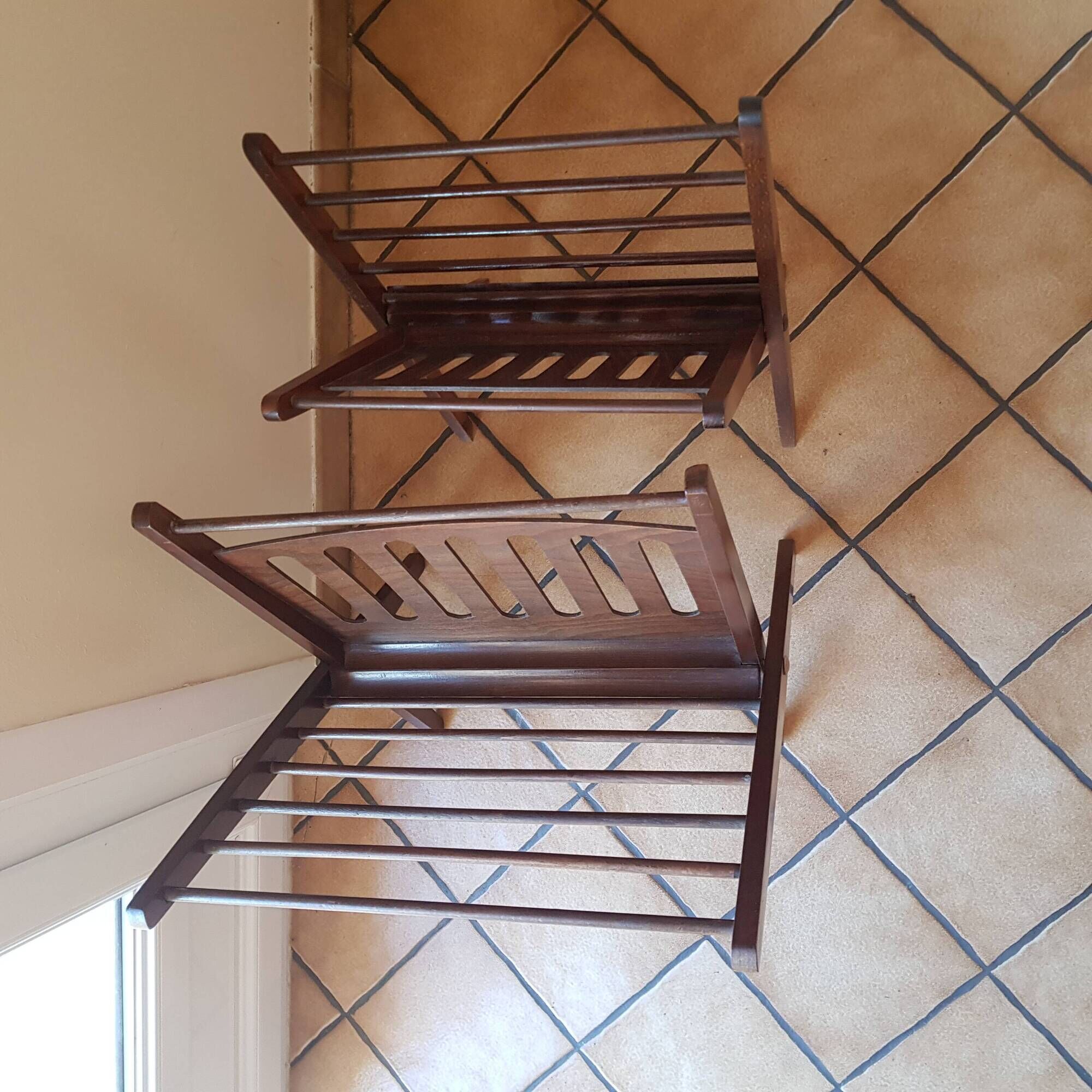 Pair of magazine holders by Cees Braakman from the 50s