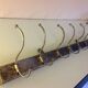 Coat rack with seven-headed metal industrial style / vintage 50-60s