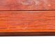 table in natural varnished quince wood