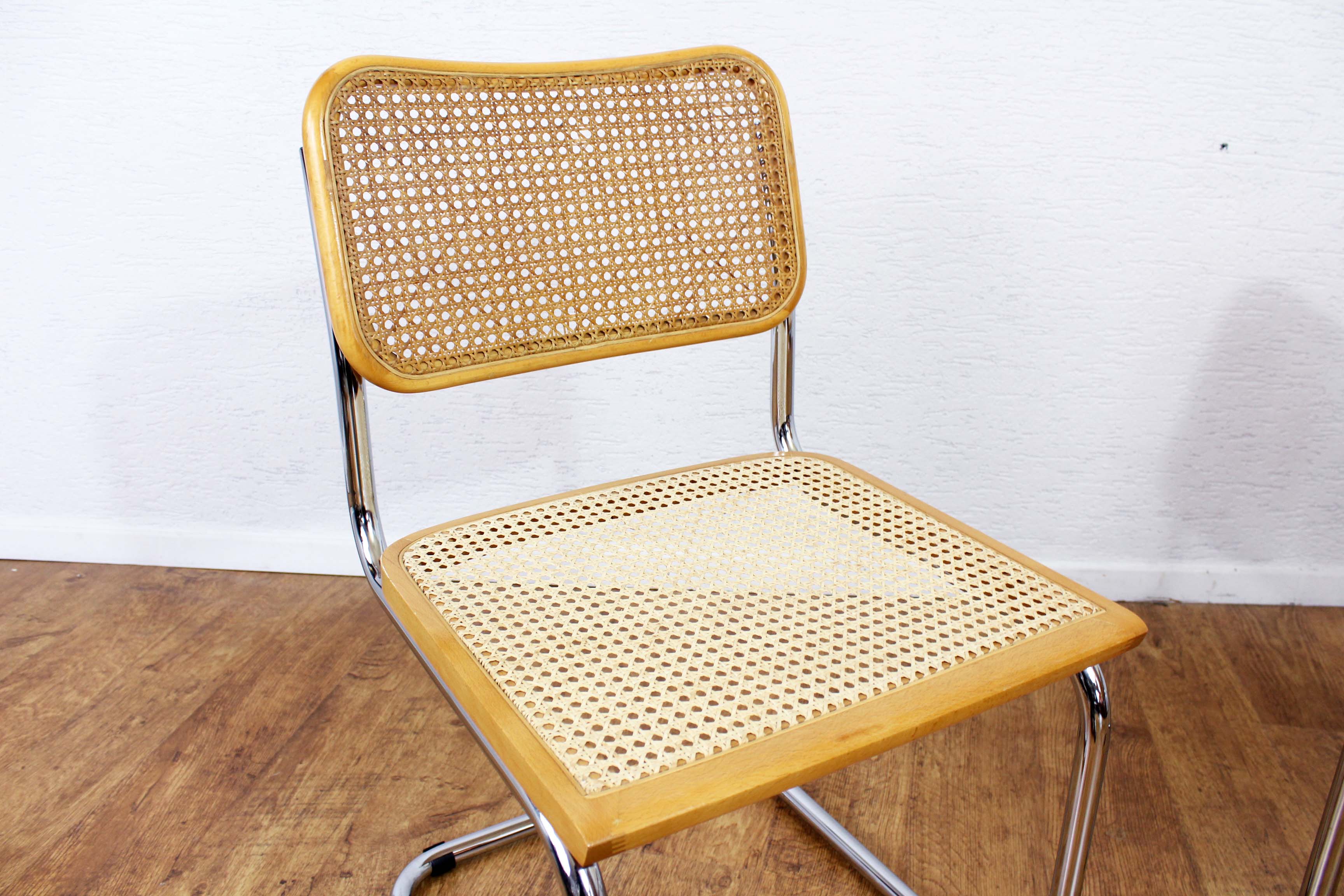 Pair of chairs Marcel Breuer B32 cesca model