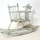 Vintage rocking horse for children