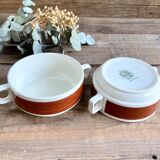 2 vintage Boch La Louvière Kéramis bowls