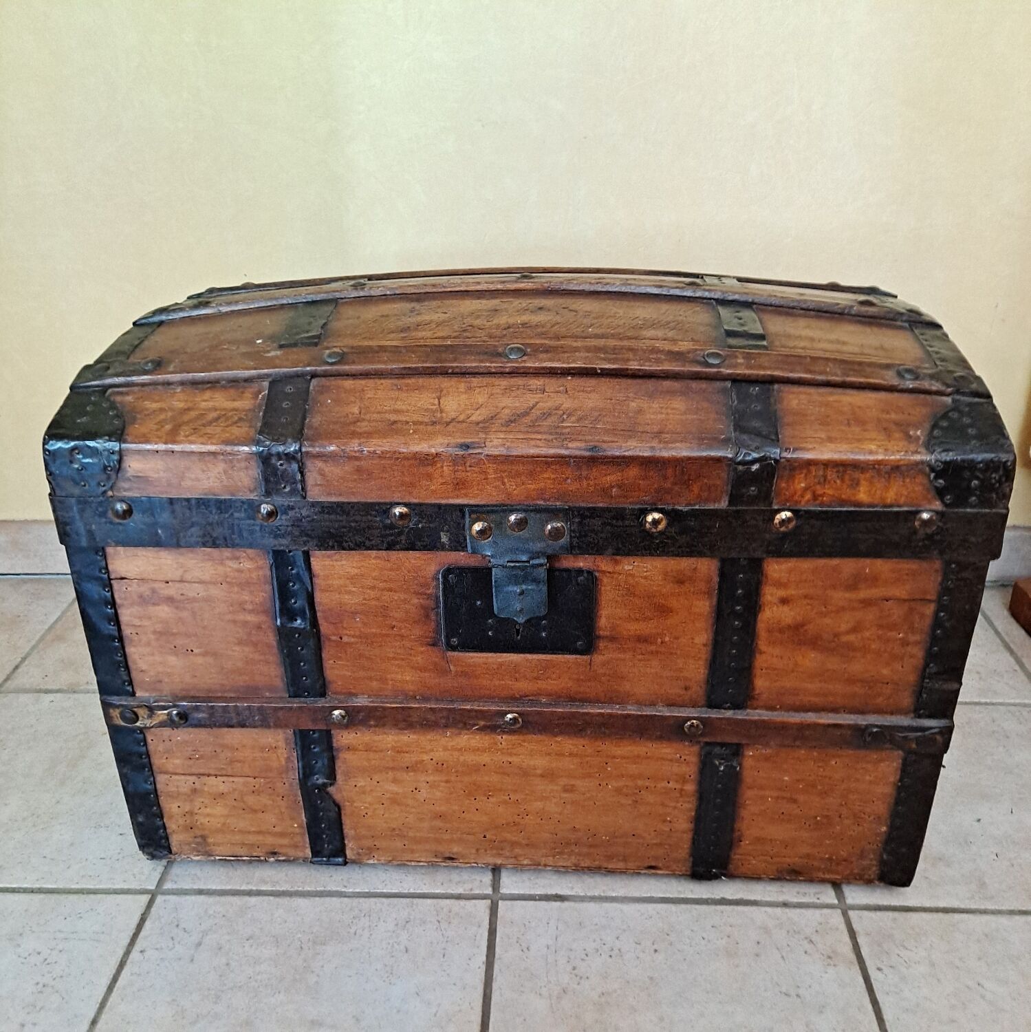 Wooden chest