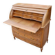 cylinder desk from the Louis XV period in oak, late 18th century