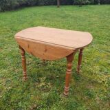 Wooden round table