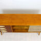 Mid-Century Birch and Mahogany Sideboard, 1960s