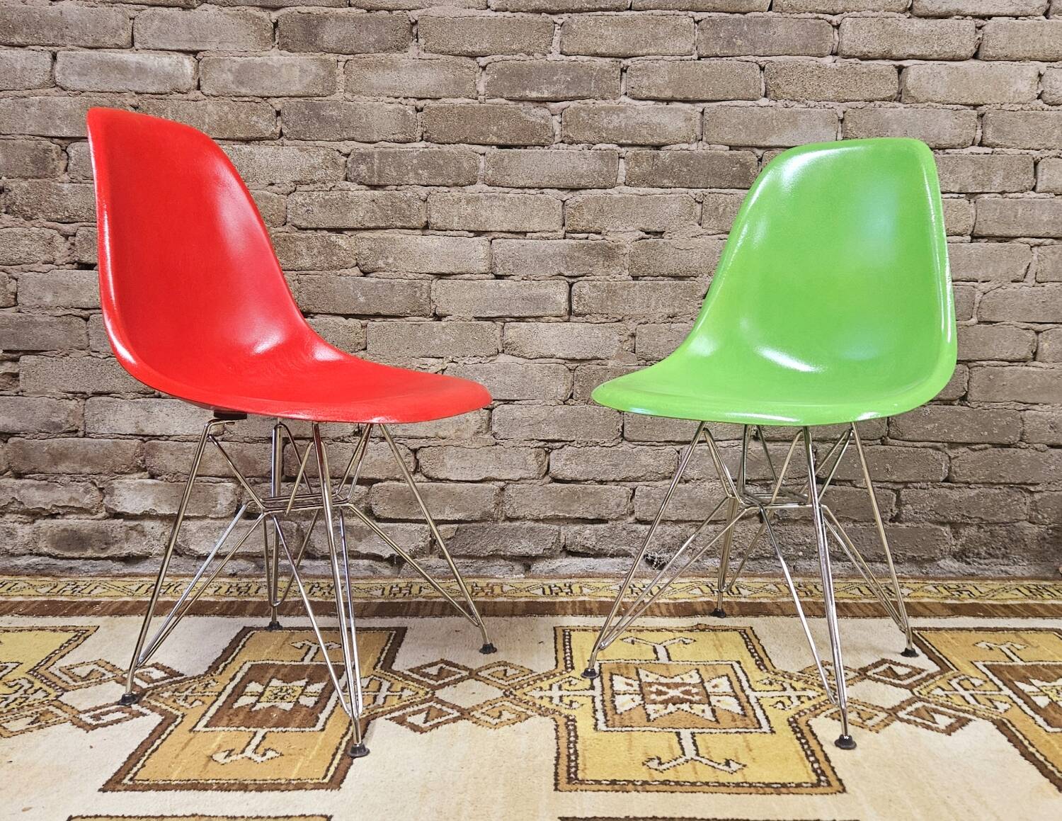 Paire de chaises Eames Hermann Miller 1960