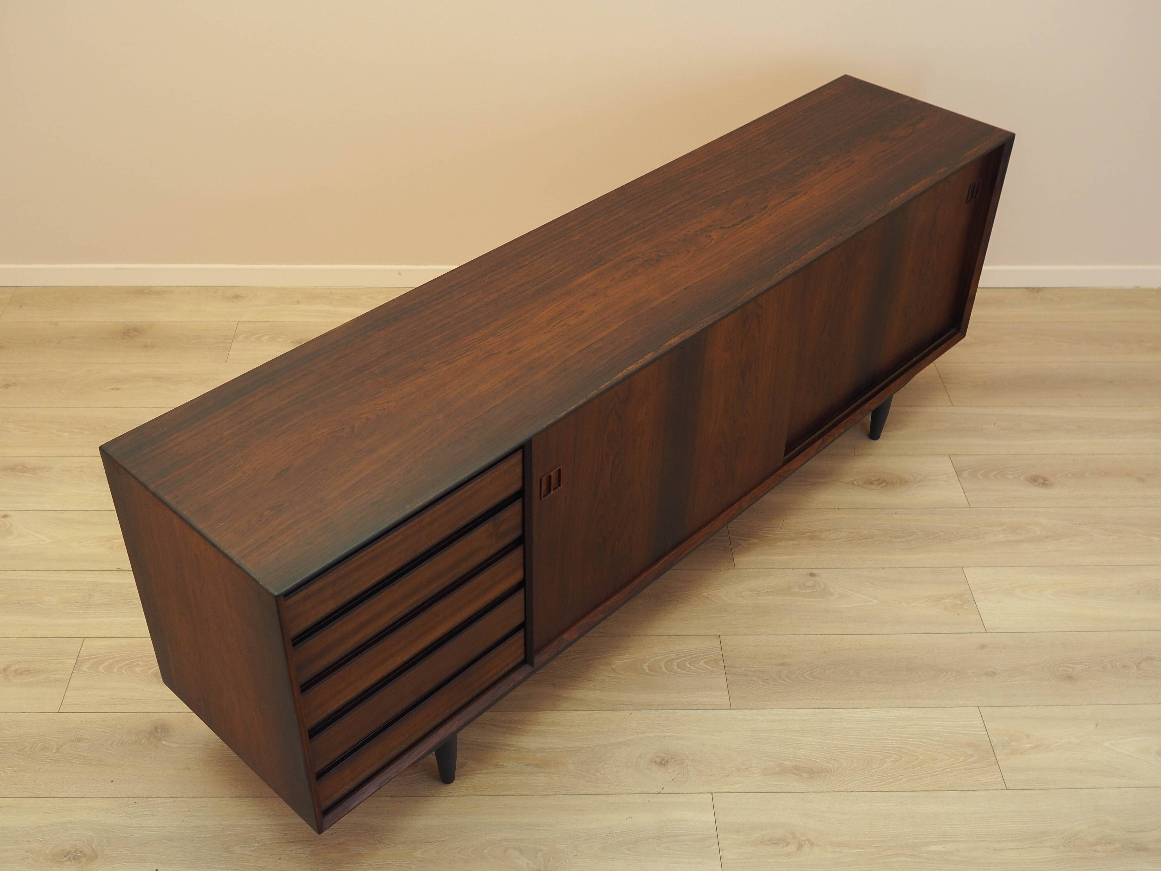 Rosewood sideboard, Danish design, 1970s, made in Denmark