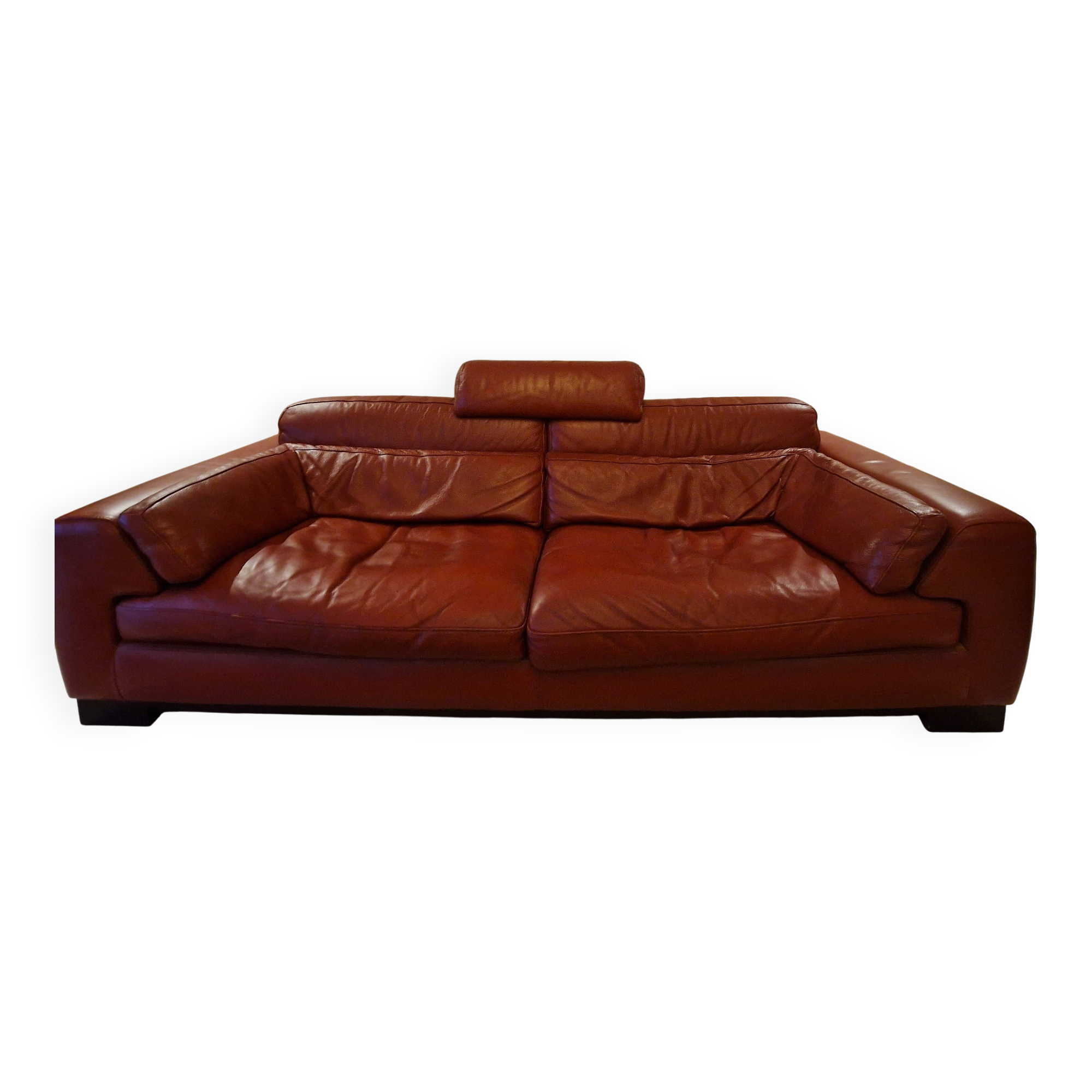 Roche Bobois leather sofa