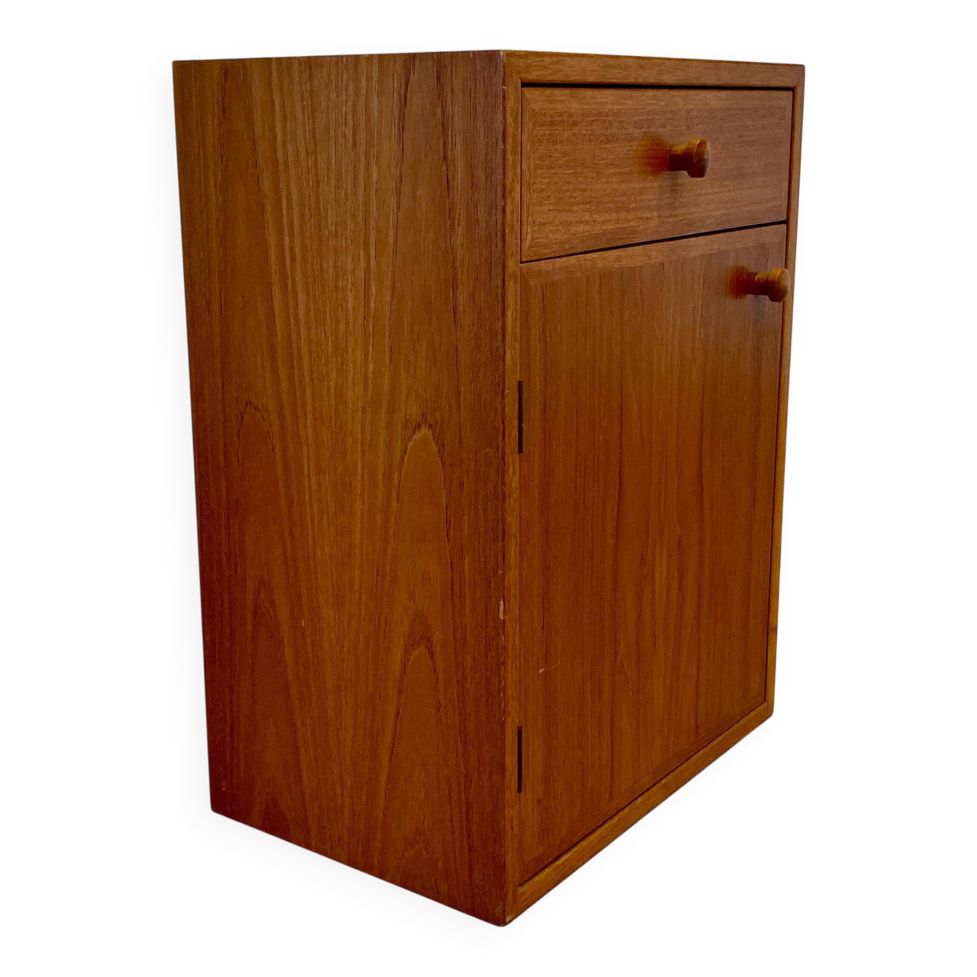 Chevet suspendu design scandinave 1960.