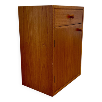 SUSPENDED NIGHTSTAND SCANDINAVIAN DESIGN 1960.