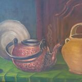 Oil on Panel “Still Life” by: Le Baro