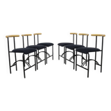 Postmodern Dining Chairs, 1980s, set of 6
