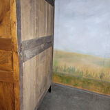 Small Louis XV wardrobe in solid oak