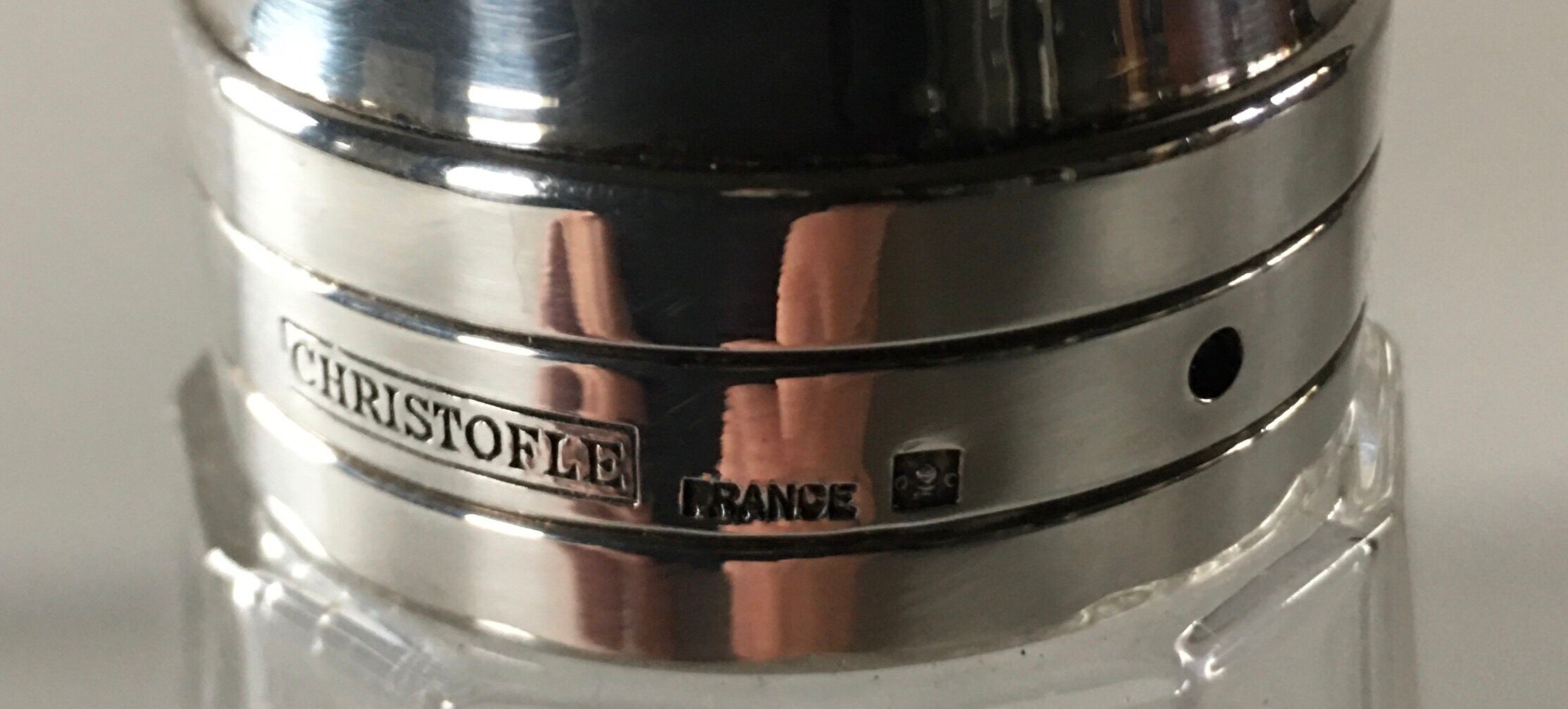 Chistofle silver metal sprinkler