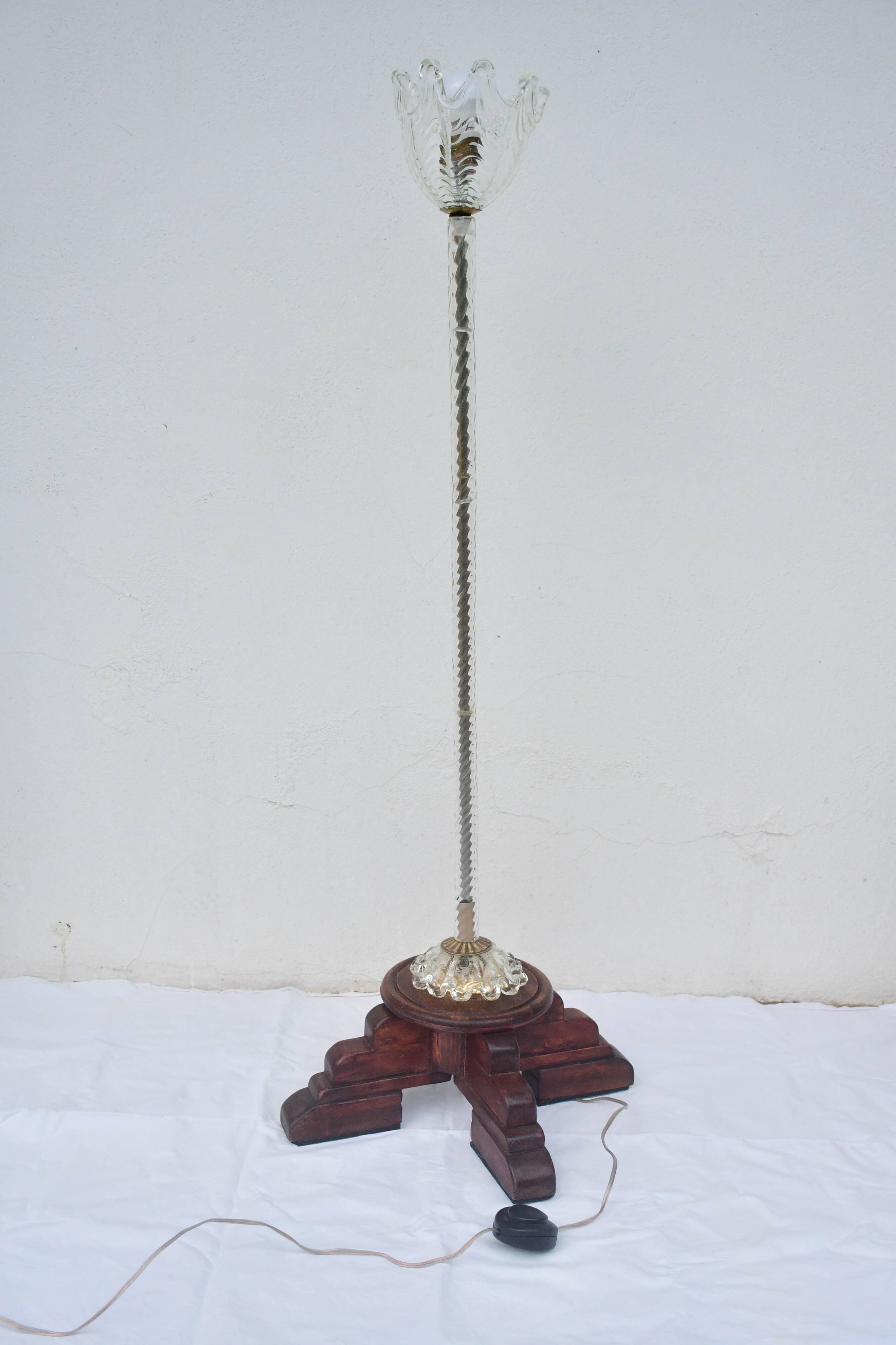 Vintage Barovier e Toso floor lamp