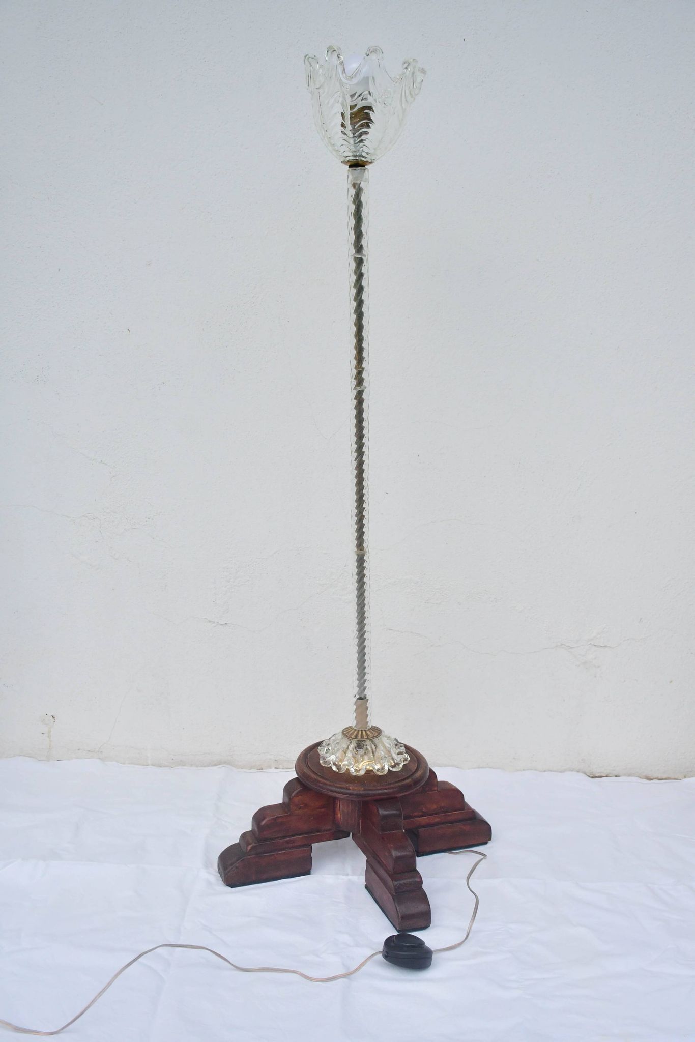 Lampadaire vintage Barovier e Toso